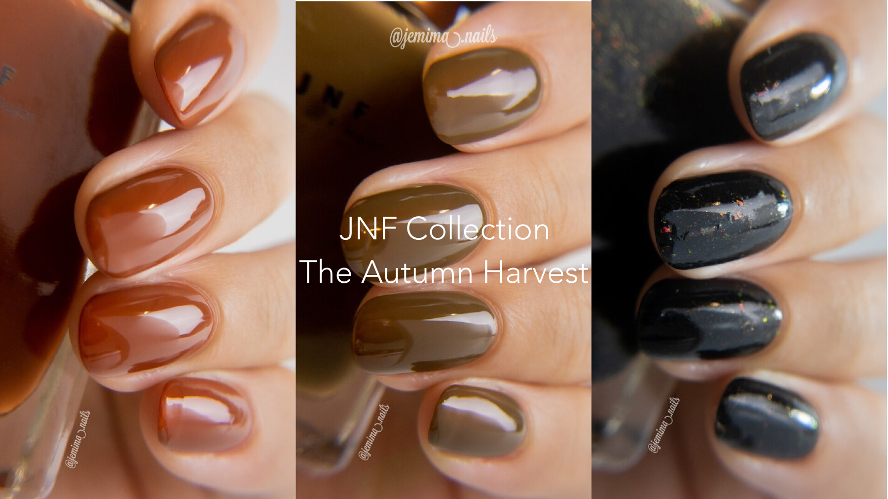 穗波秋實。JNF 水釉光感香水指彩四季系列