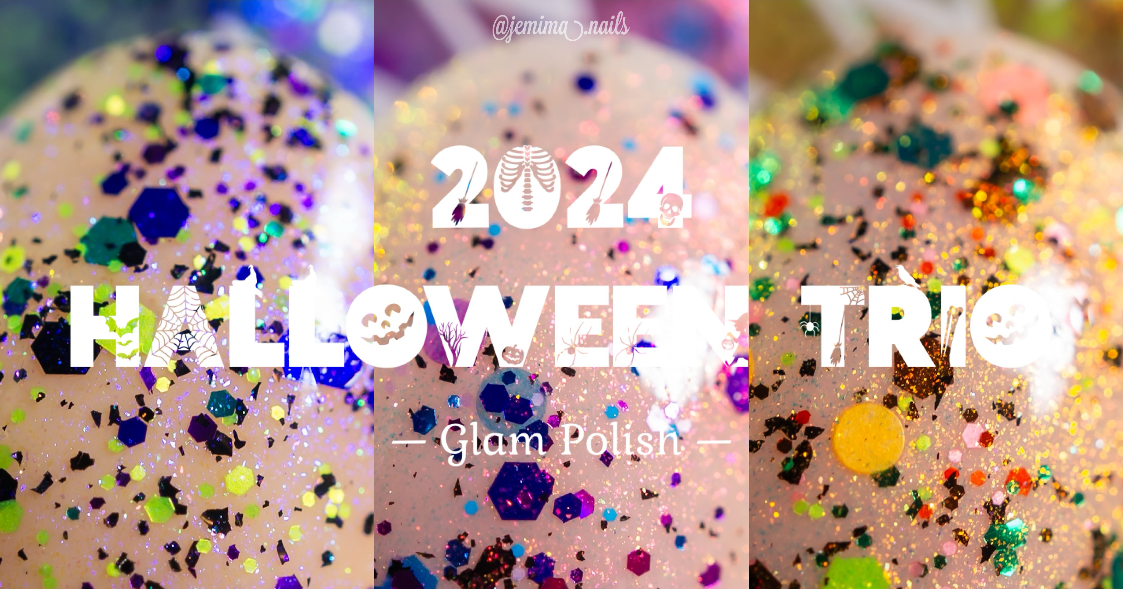 🇺🇸 Glam Polish 2024 Halloween Trio (Limited Edition) – Jemima's